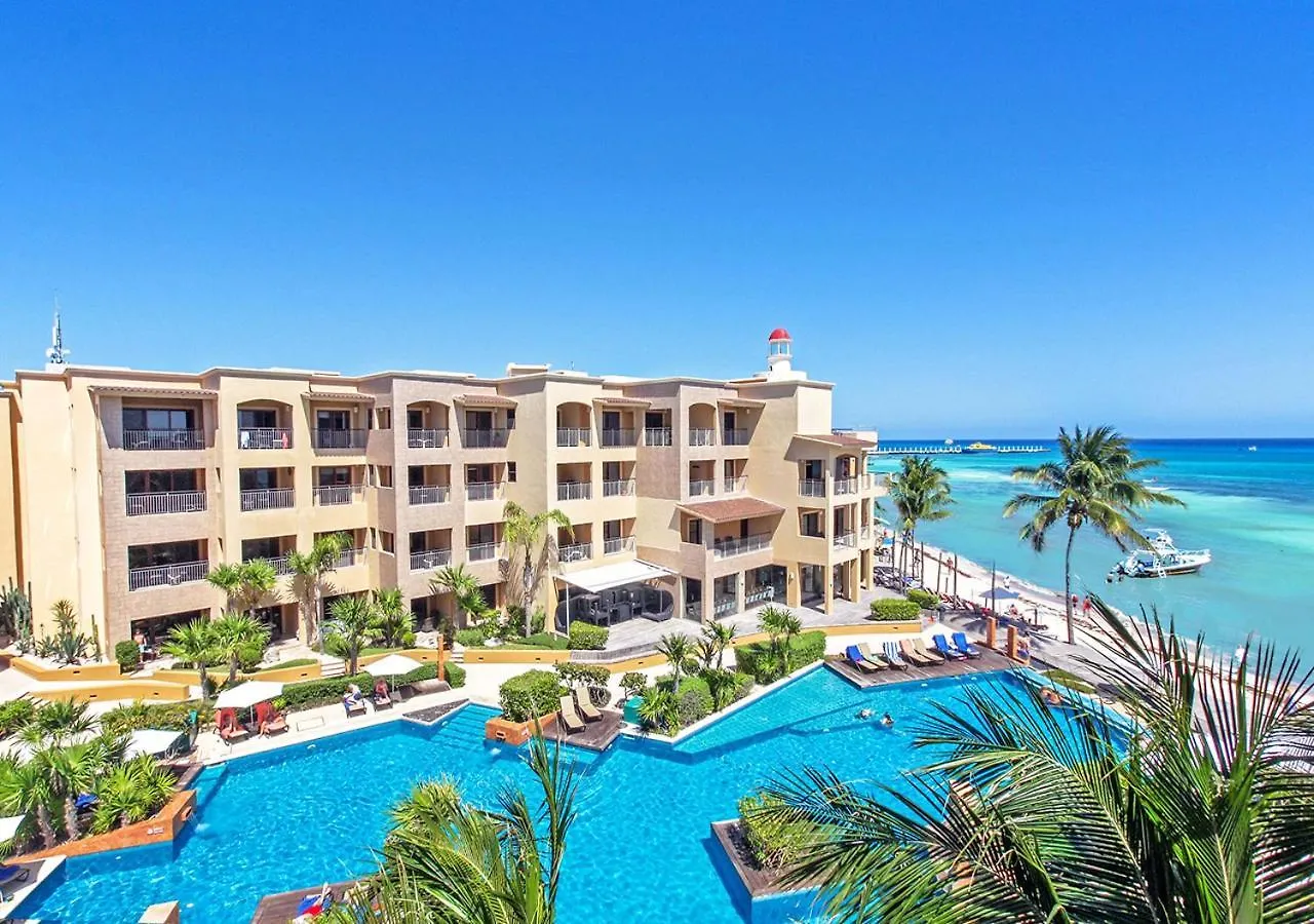 Condo Surf 301 - Luxury Oceanview Beachfront With Gym - At El Faro Condos Playa del Carmen Prázdninový dům