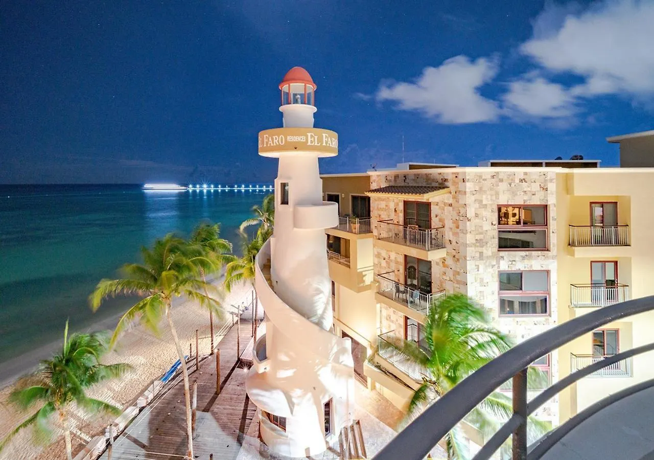 Prázdninový dům Condo Surf 301 - Luxury Oceanview Beachfront With Gym - At El Faro Condos Playa del Carmen Mexiko